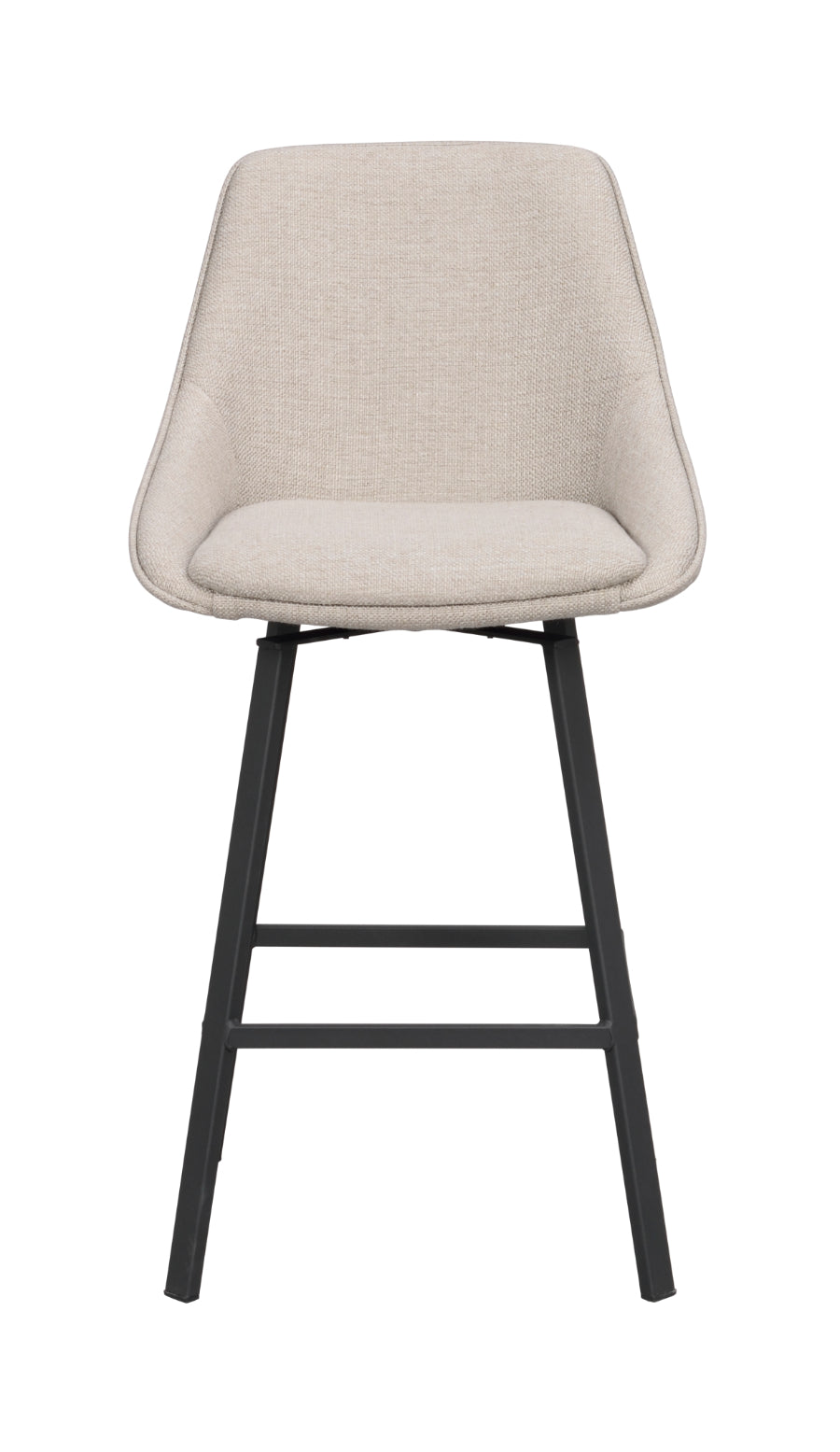 ALISON Bar Chair Beige, Swivel