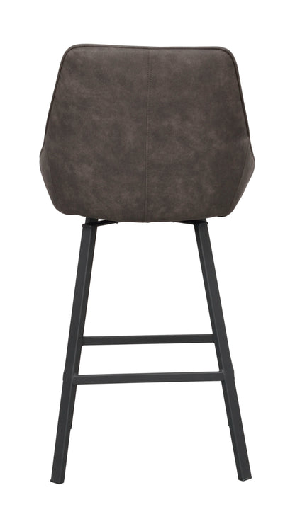 ALISON Bar Chair Grey, Swivel