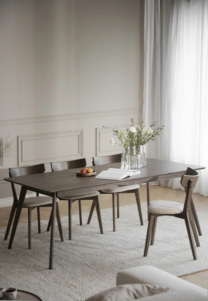 YUMI Brown Extending Table 190/280CM