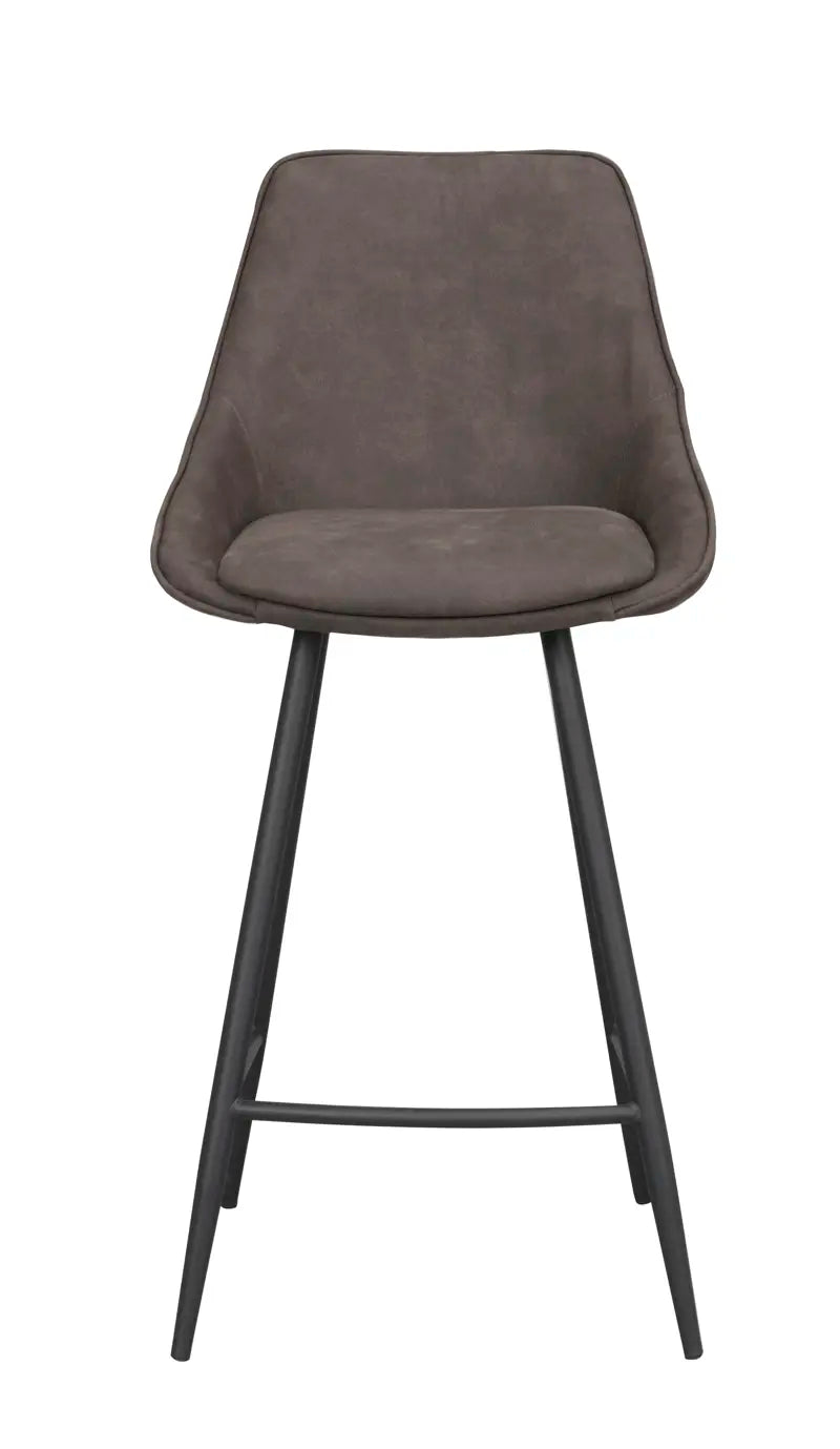 Sierra Bar Chair in Dark Grey (2-Pack)