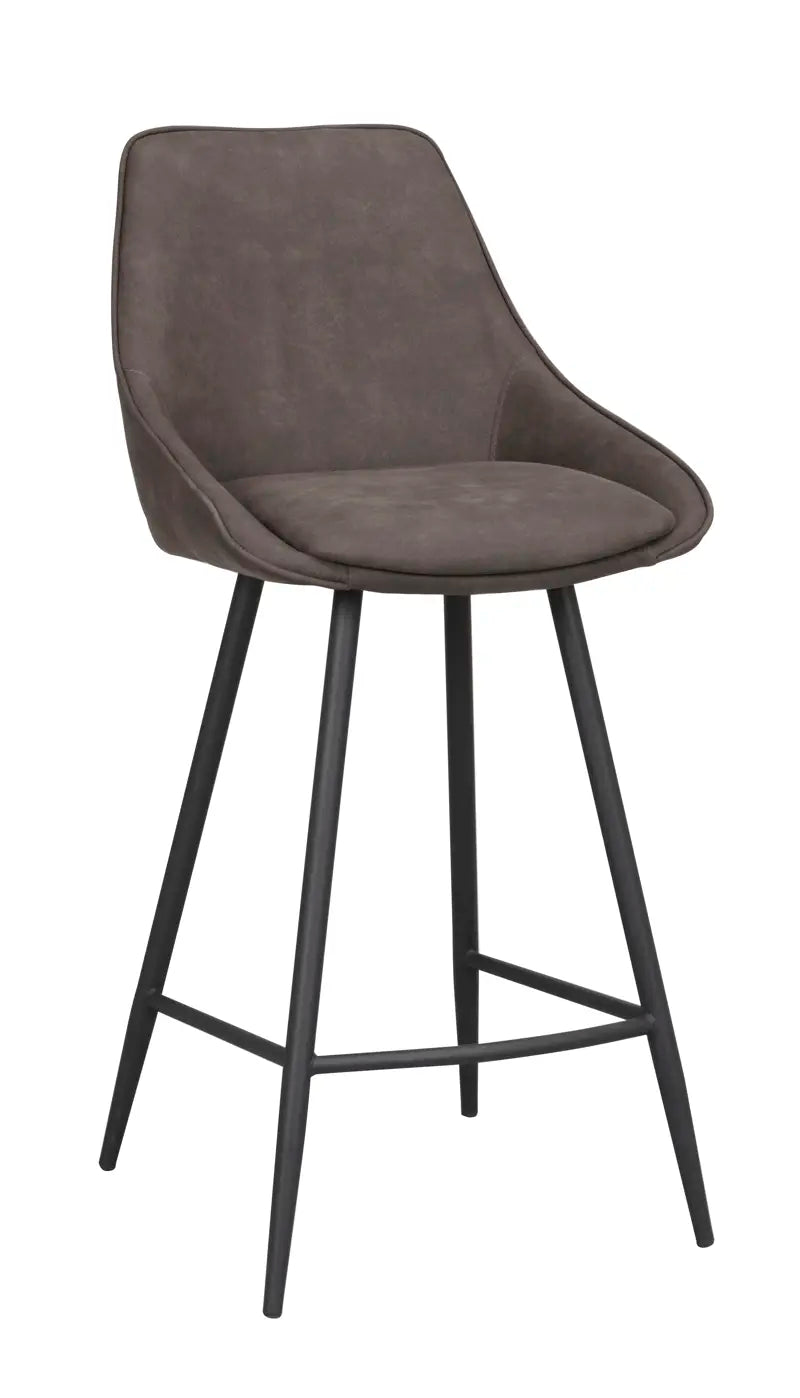 Sierra Bar Chair in Dark Grey (2-Pack)