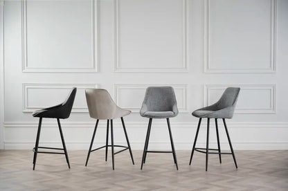 Sierra Bar Chair in Dark Grey (2-Pack)