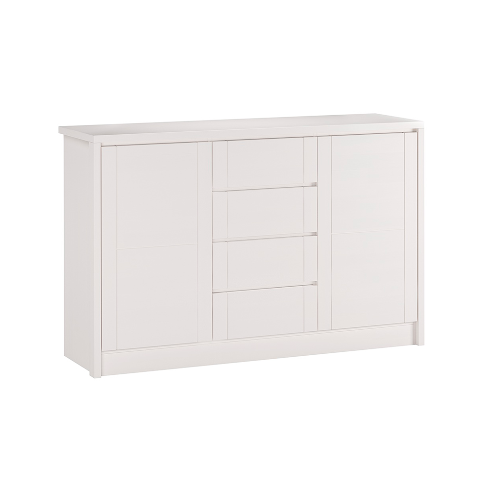 TIMO 2D4S BEECH WHITE BEECH Chest of Drawers