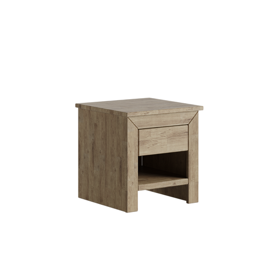 VERONA RUSTIC OAK Bedside Table