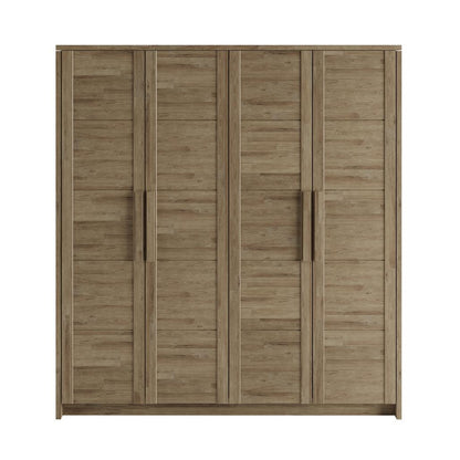 WARDROBE TIMO 4T WG - wardrobe - OAK RUSTIC