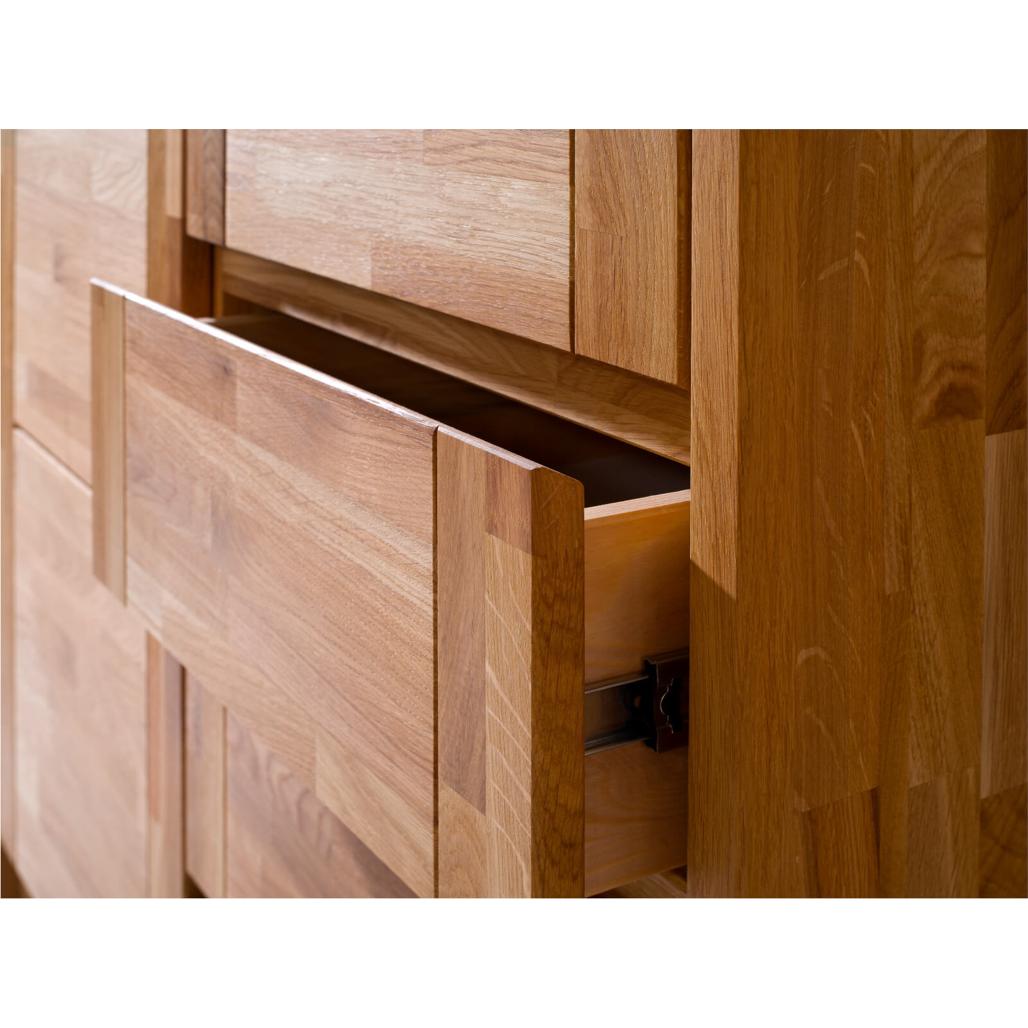 TIMO 1T4S OAK Chest of Drawers