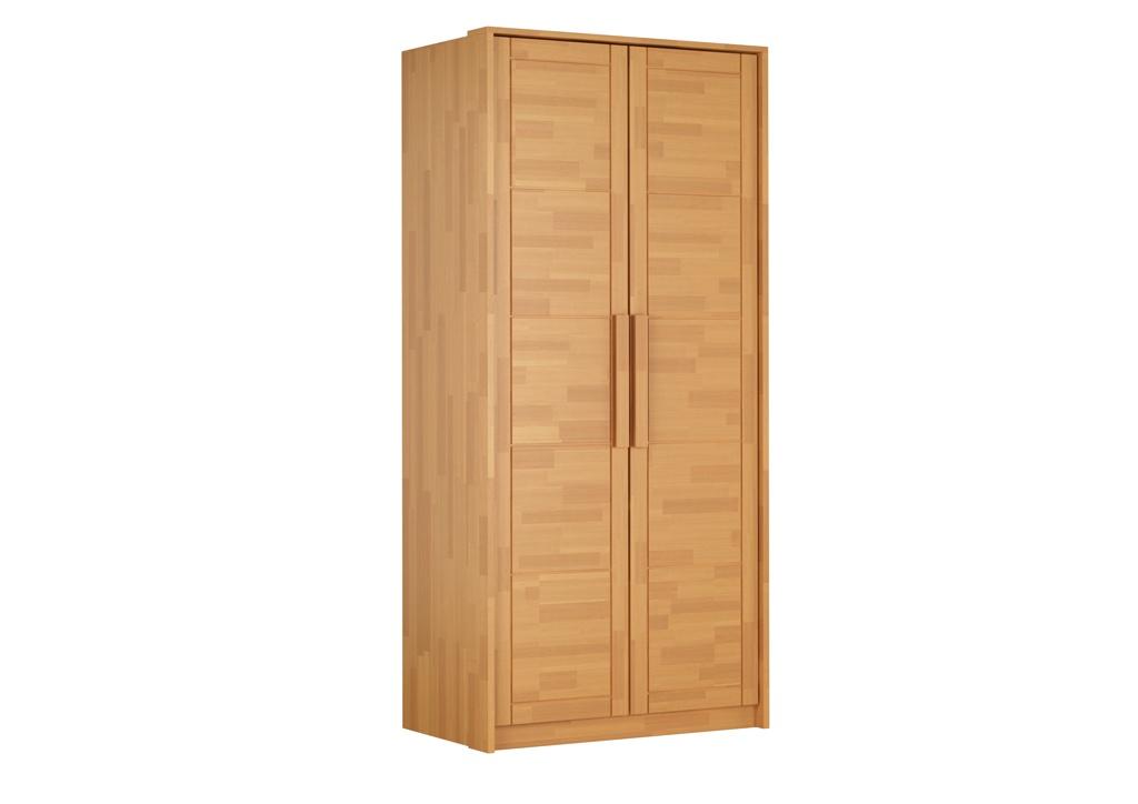 WARDROBE TIMO 2T BL - wardrobe - LACQUERED BEECH