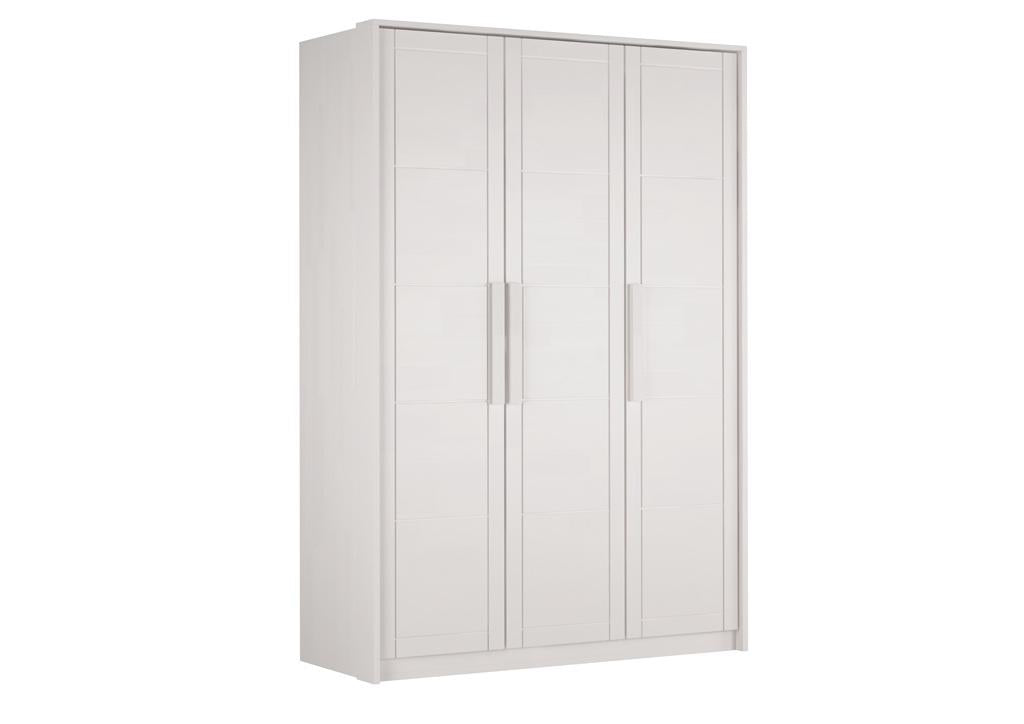 WARDROBE TIMO 3T BW - wardrobe - WHITE BEECH