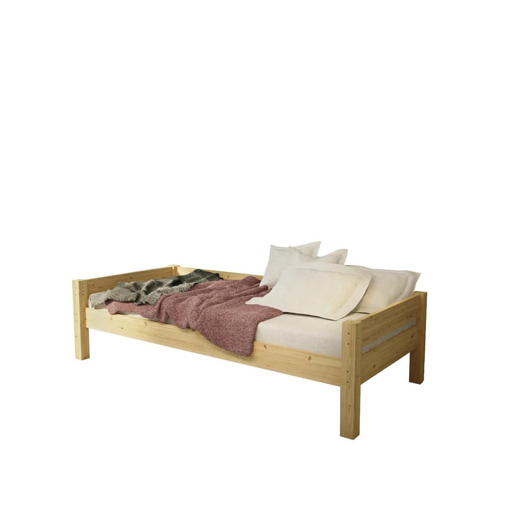 LISA Bed LACQUERED PINE
