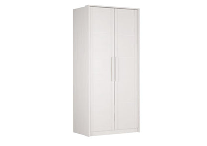 WARDROBE TIMO 2T BW - wardrobe - WHITE BEECH