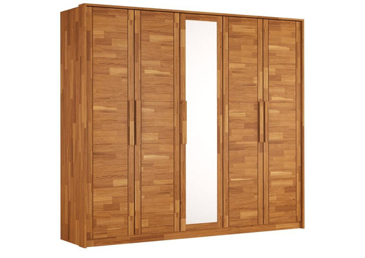 WARDROBE TIMO 5T WG - wardrobe - OILED OAK