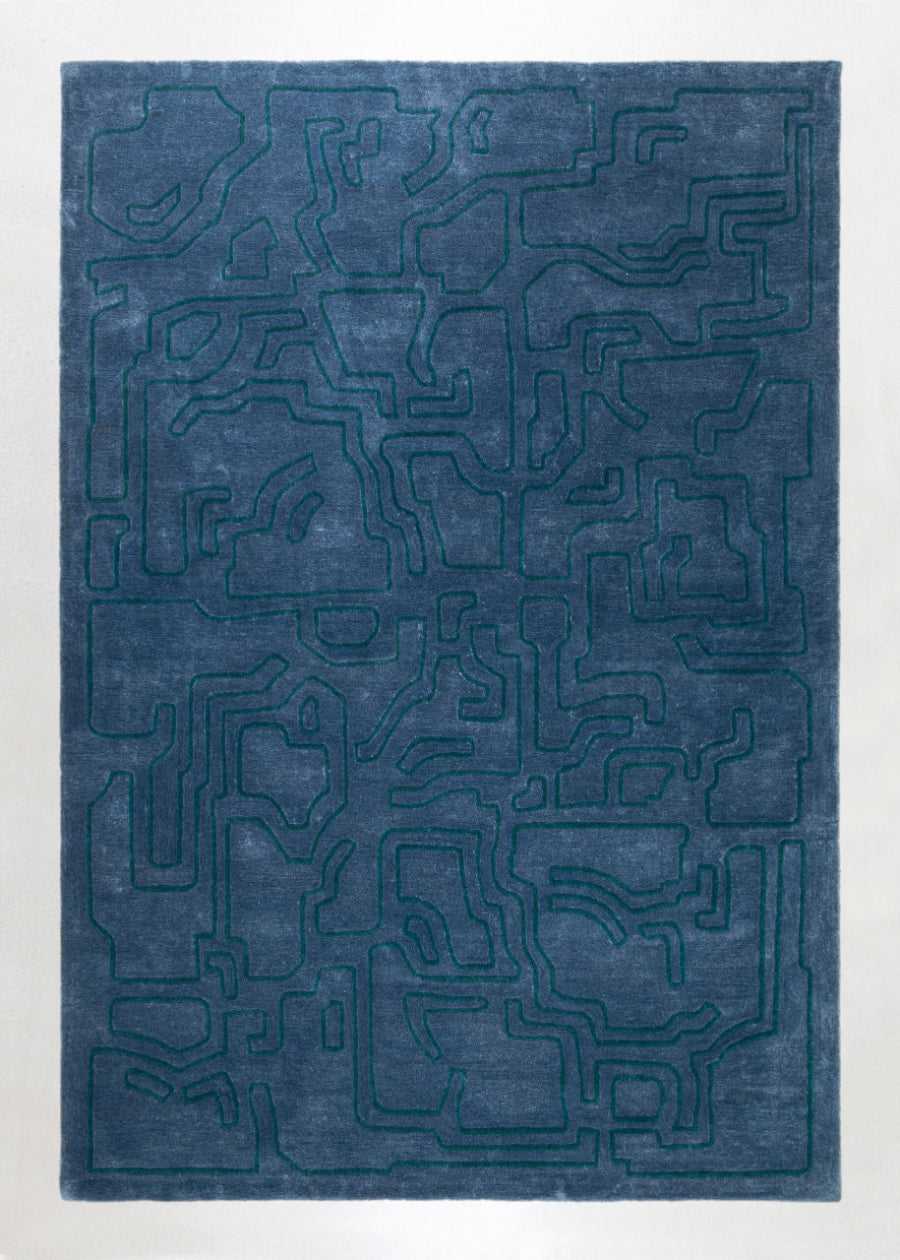 STRUCTURES Fragment 2 by OEO Studio Rug