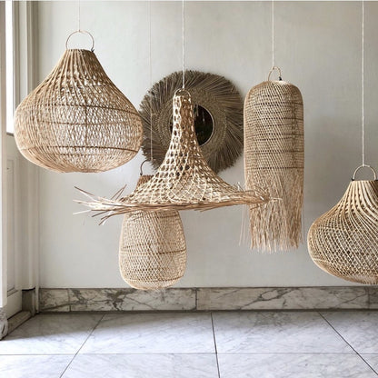 The Mykonos Pendant Lamp - Natural - M