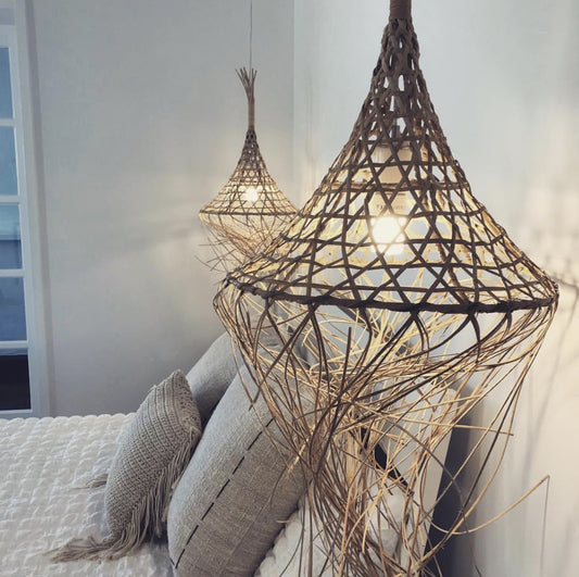 The Mykonos Pendant Lamp - Natural - M