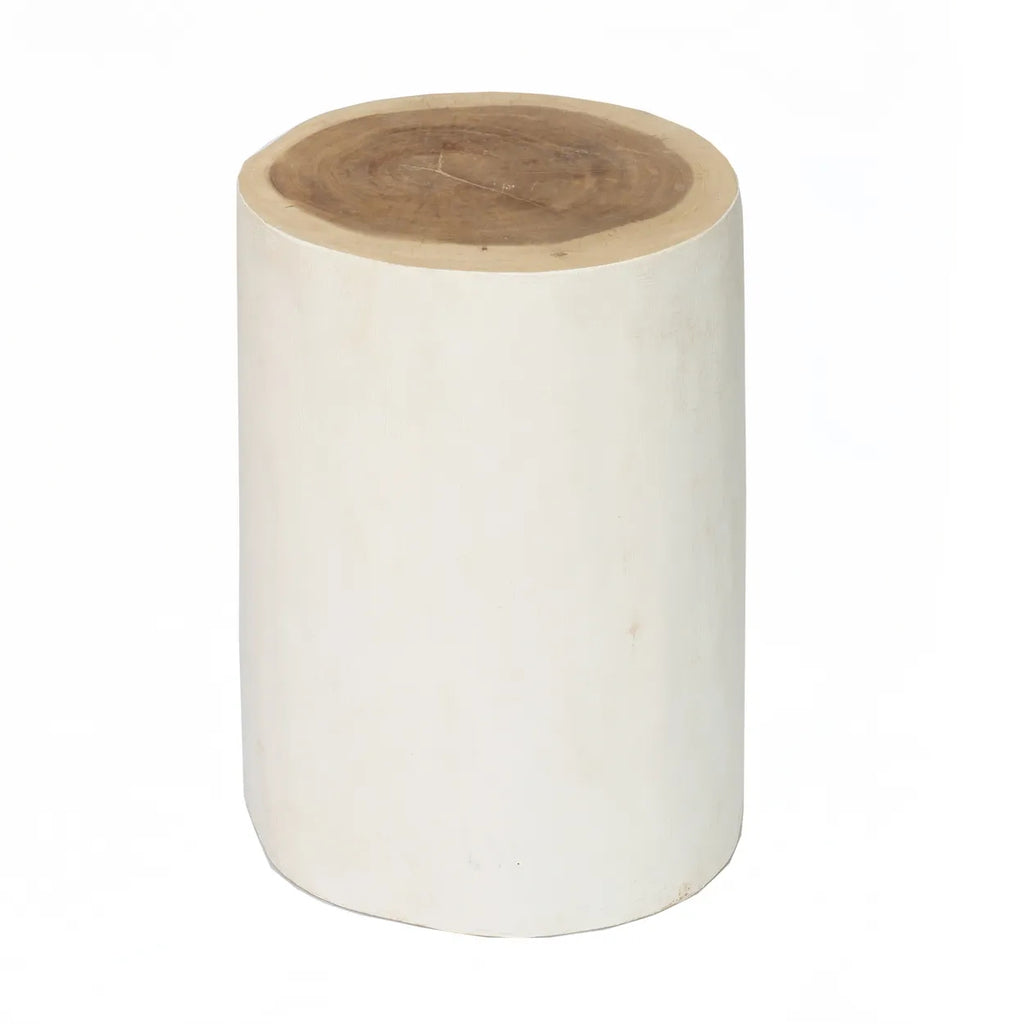 TRIBE Stool - Natural White