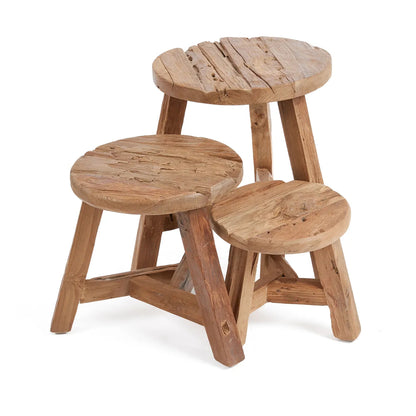 De Yatai Stool - Natural - L