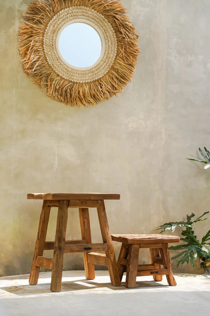 The Yoke Stool - Natural - S