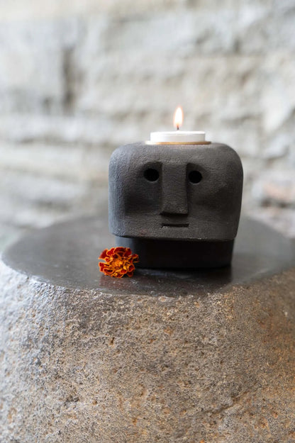 SUMBA Stone #27 Candle Holder