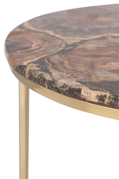 Petri Stone Set of 2 Side Tables