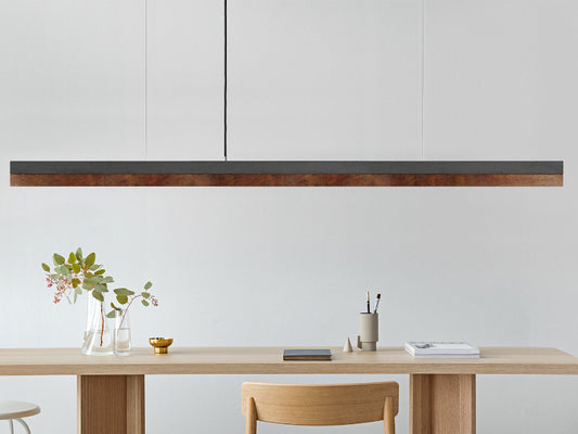 [C3] Concrete & Corten Steel Pendant 182CM