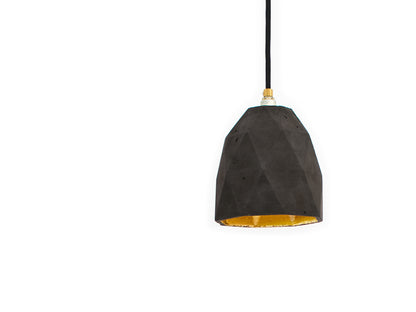 [T1] [T2] [T2] Concrete Pendant Light Triangle, D40Studio- D40Studio