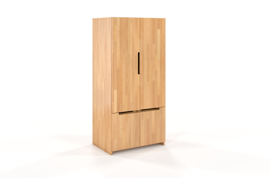 BERGMAN 2 Door Beech Wardrobe