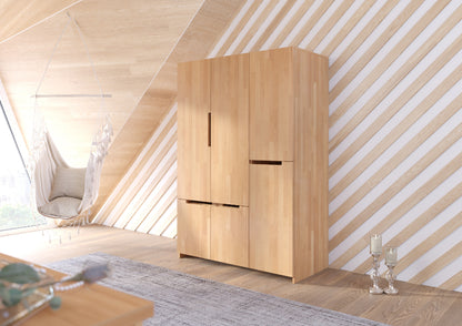 BERGMAN Beech Wardrobe