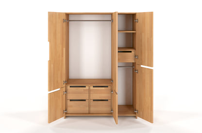 BERGMAN Beech Wardrobe