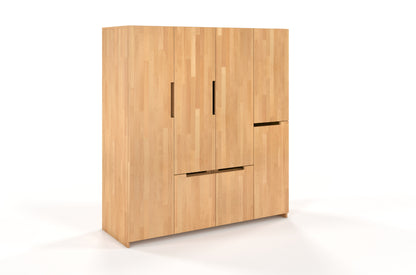 BERGMAN Wardrobe 5 Door - Beech