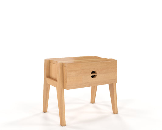 RADOM Beech Bedside Cabinet