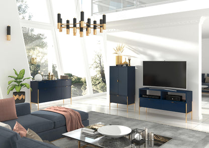 POLKA Navy TV Unit 120CM