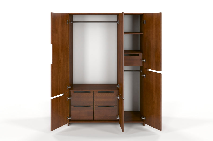 BERGMAN Beech Wardrobe