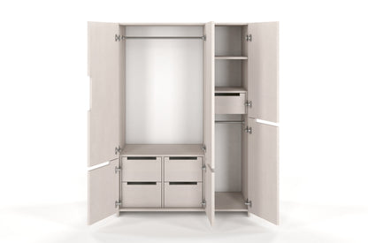 BERGMAN Beech Wardrobe