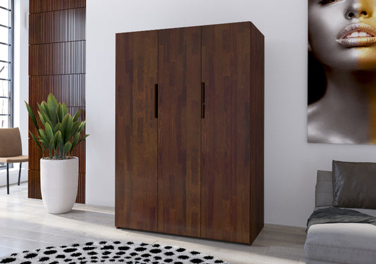 BERGMAN 3 Door Wardrobe - Pine