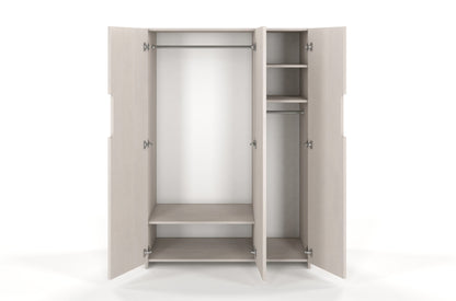 BERGMAN 2 Door Beech Wardrobe