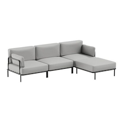 SALVE 3 Seater + Pouf MODULE Indoor/Outdoor