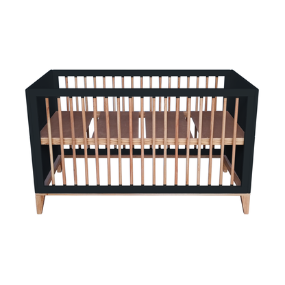 Nami Evolutive Bed Rattan 70 x 140 - Onyx