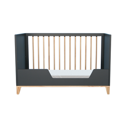 Nami Evolutive Bed Rattan 60 x 120 - Onyx