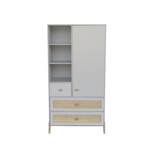 Marelia Wardrobe Rattan - Lune