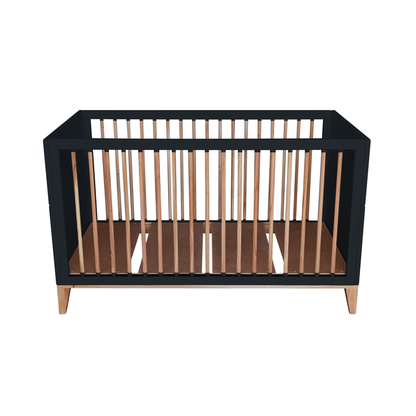 Nami Evolutive Bed Rattan 70 x 140 - Onyx