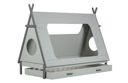 TIPI Grey Cabin Bed 215CM