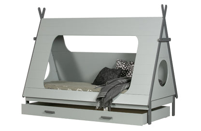 TIPI Grey Cabin Bed 215CM