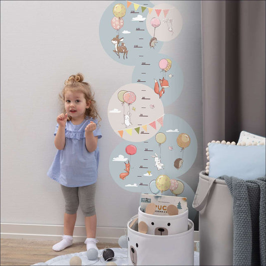 Bubble Dreams Grow Chart Sticker 150x80cm