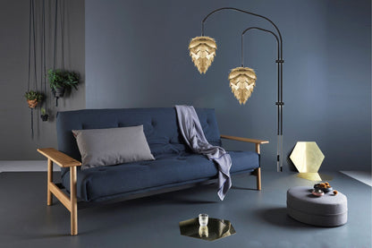 CONIA DOUBLE WILLOW BRUSHED BRASS Wall Lamp, UMAGE/VITA Copenhagen- D40Studio