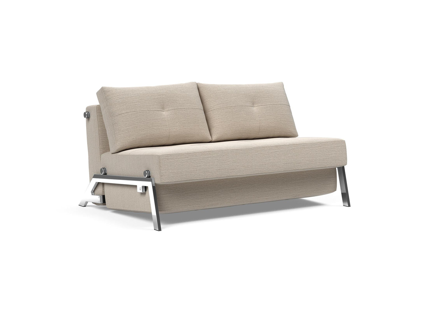 CUBED Chrom Schlafsofa 140CM