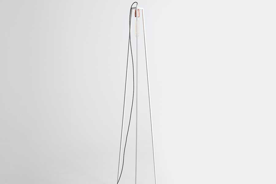 TRIMETRIC Floor Lamp, CustomForm- D40Studio