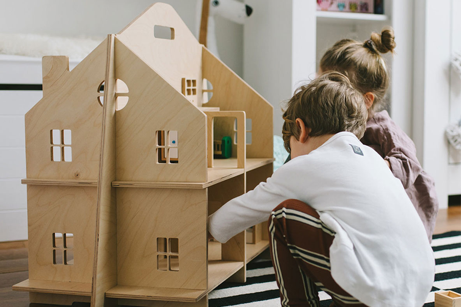 DOLL House Wooden