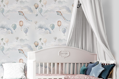 BALLOONS FAIRYTALE Wallpaper 100x280CM