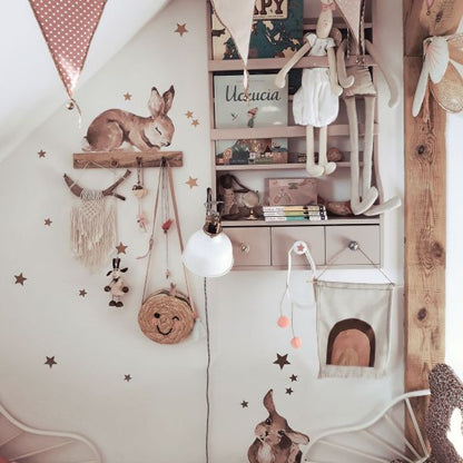 HAPPY Rabbits Wonderland Wall Sticker