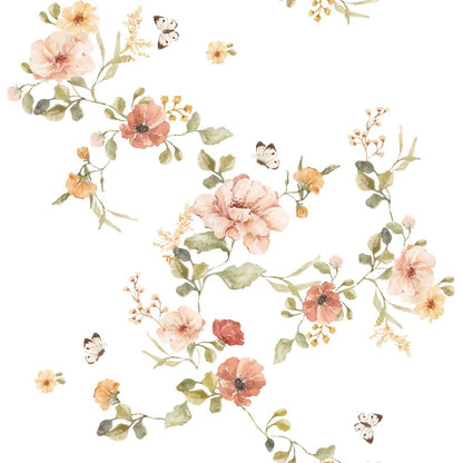 FLORAL Vintage Wallpaper 50x280CM